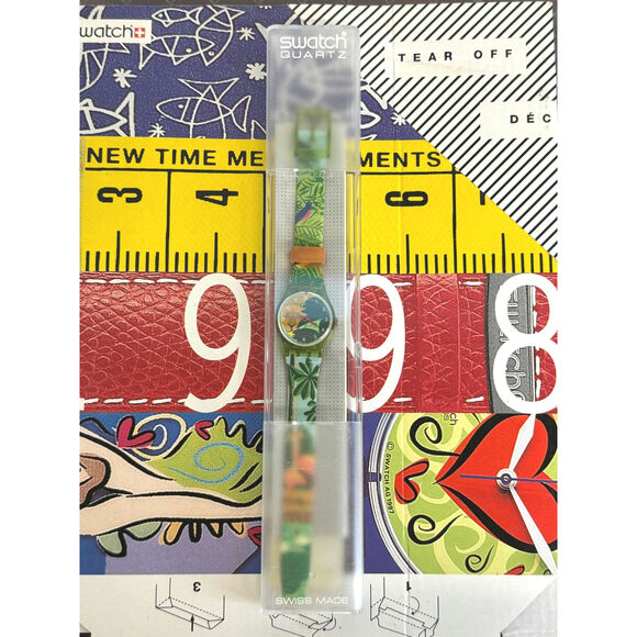 Swatch watch SEEROSE LG110 1994 Standard Ladies New Old Stock with new battery - Picture 2 of 6